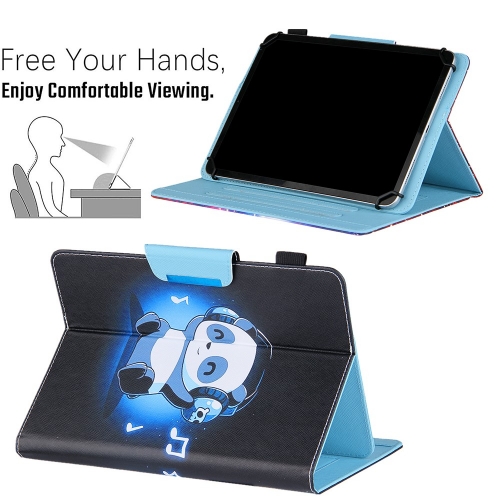 Калъф Тефтер Leather за Tablet 10-inch, Панда