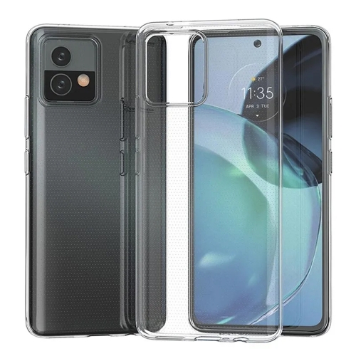 Силиконов калъф за Motorola Moto G72, 0.5mm, прозрачен