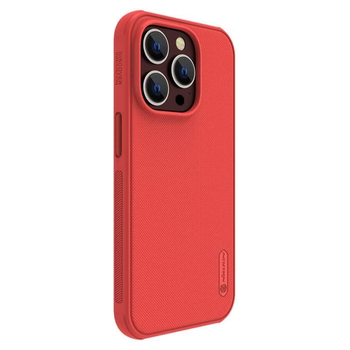 Калъф Nillkin за iPhone 14 Pro, Super Frosted, 6902048248113, Червен