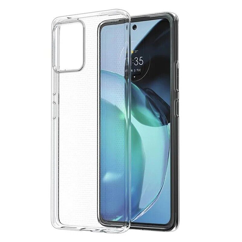 Силиконов калъф 1mm за Motorola Moto G72, прозрачен