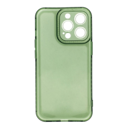 Силиконов калъф Crystal Diamond за Iphone 14 Pro , 2mm, прозрачно зелен