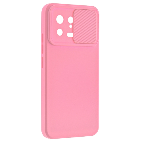 Силиконов калъф Camshield Soft за Xiaomi 13, Светло розов