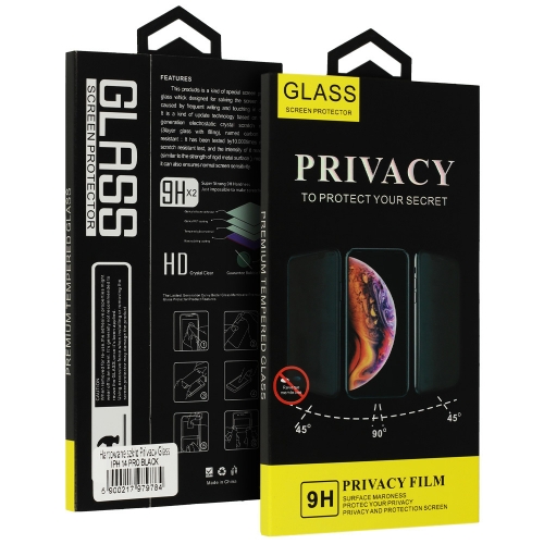 Стъклен Протектор 5D Full Glue PRIVACY за Samsung Galaxy A13 5G/A04S, Черен
