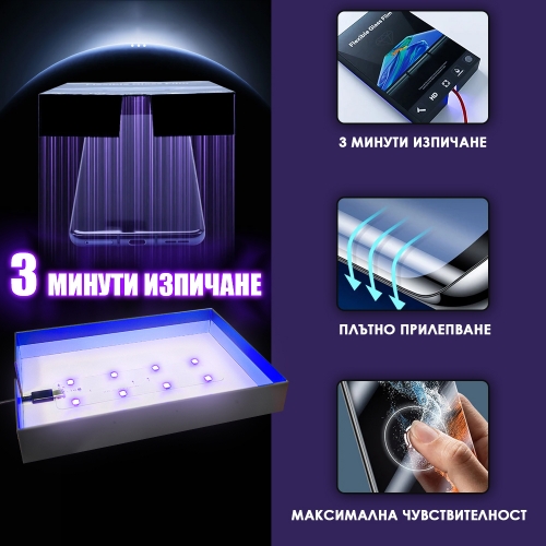 Хидрогел протектор UV Nano Glass за Ulefone Armor X8, front shell