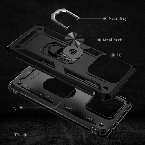 Удароустойчив Калъф Hybrid Cover за Xiaomi 13 Pro, Черен