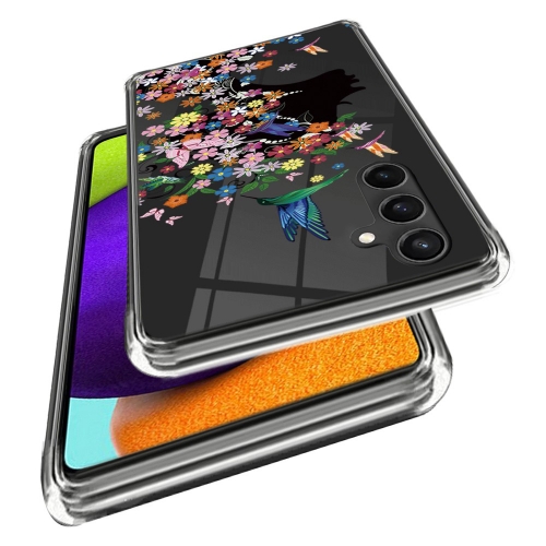 Силиконов калъф за Samsung Galaxy A14 5G, Цвете и фея