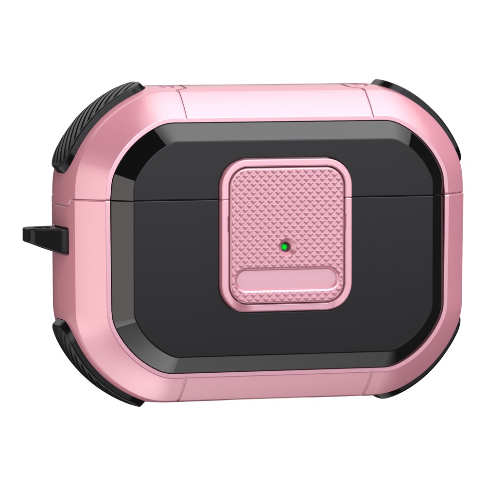 Удароустойчив калъф за слушалки AirPods Pro 2, розов