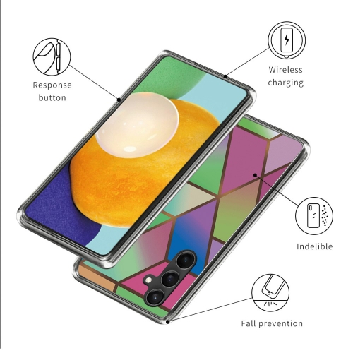 Силиконов калъф Marble за Samsung Galaxy A34 5G, Мозайка
