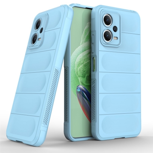 Силиконов калъф Wear-resistant за Xiaomi Redmi Note 12 5G, син