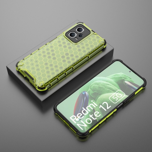 Удароустойчив калъф Shock Absorber за Xiaomi Redmi Note 12 5G, зелен