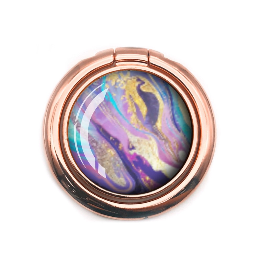 Пръстен-стойка Ring Marble, светло лилав