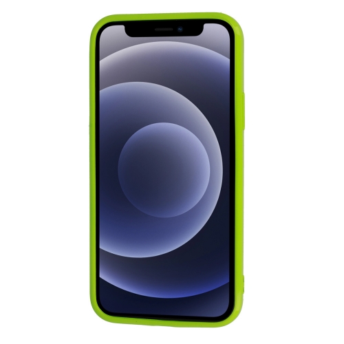 Силиконов калъф Jelly Case за iPhone 12 Mini, Лайм