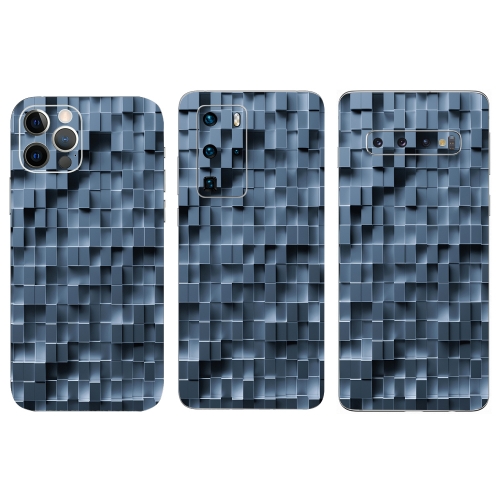 Изрязване Фолио Протектор за телефон (Гръб), Abstract Blocks 3D