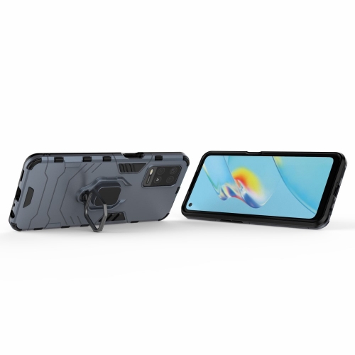 Удароустойчив Калъф Kickstand за OPPO A54 4G, Син
