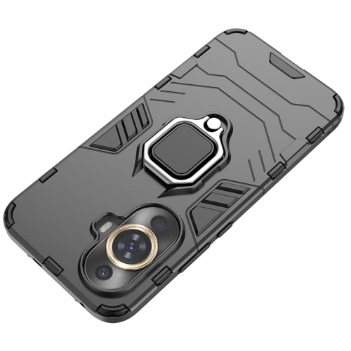 Удароустойчив Калъф Hybrid Cover за Huawei Nova 11 Pro / Nova 11 Ultra, Ring Holder, Черен