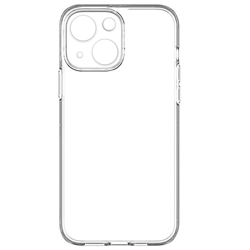 Силиконов калъф за iPhone 15, 2mm, Прозрачен