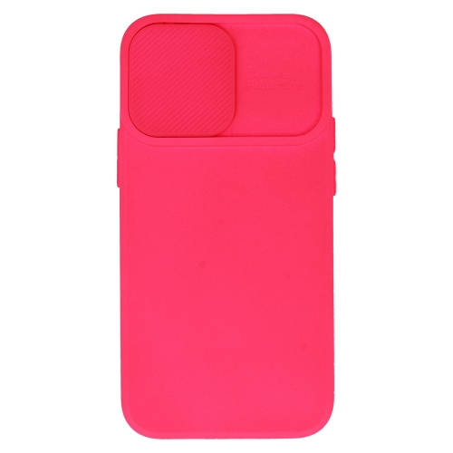 Силиконов калъф Camshield Soft за iPhone 15 Pro Max, Розов