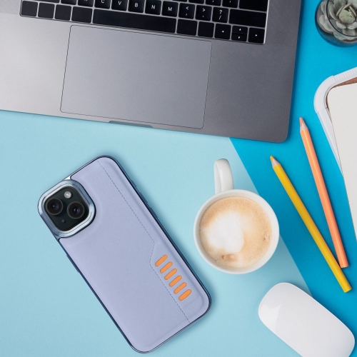 Удароустойчив калъф MILANO за iPhone 15, Син