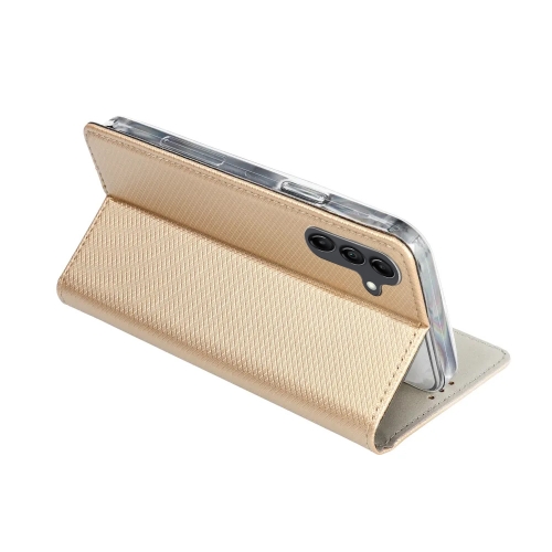 Калъф Тефтер Smart Case Book за Samsung Galaxy A14, Златист