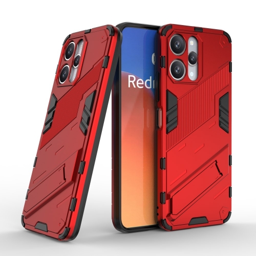 Удароустойчив калъф Shockproof за Xiaomi Redmi 12, Червен