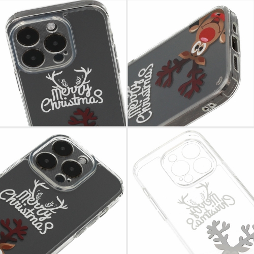 Удароустойчив калъф Christmas за IPhone 15 Pro, Merry Christmas