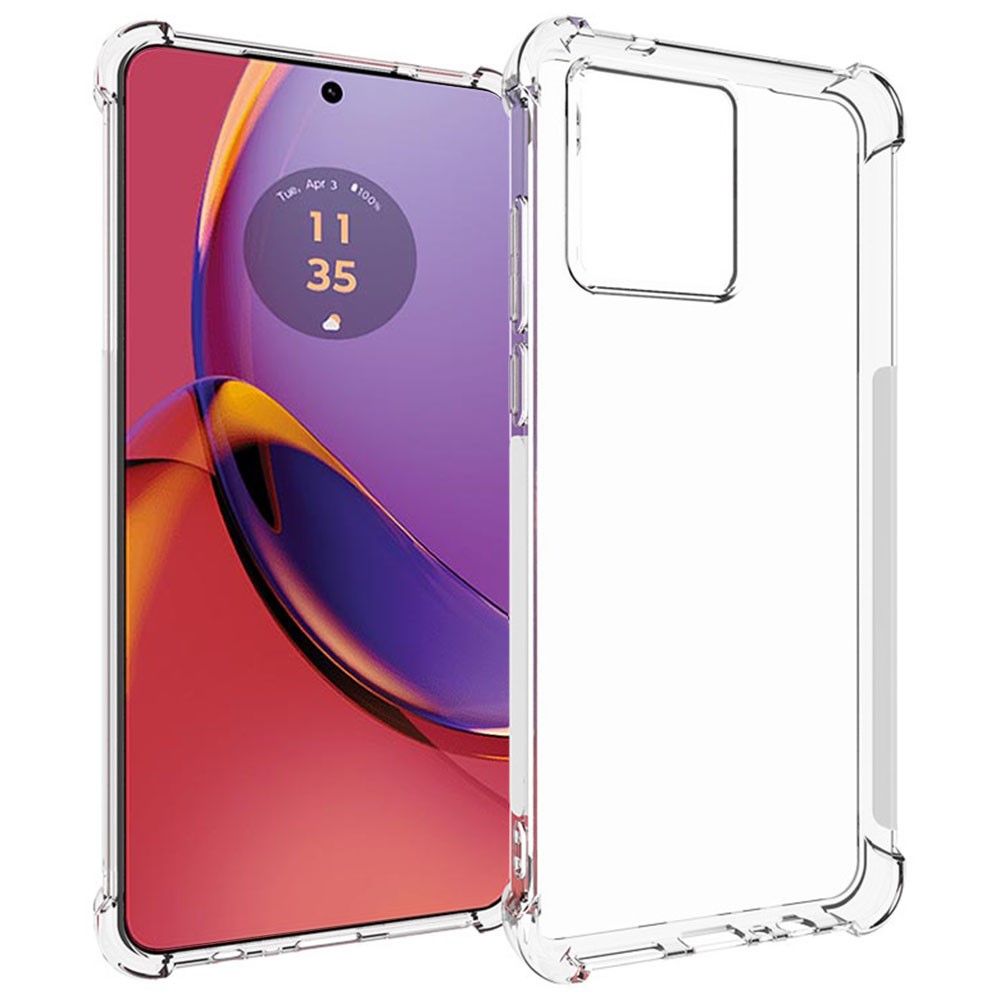Силиконов калъф Anti-drop за Motorola Moto G84 5G, Прозрачен