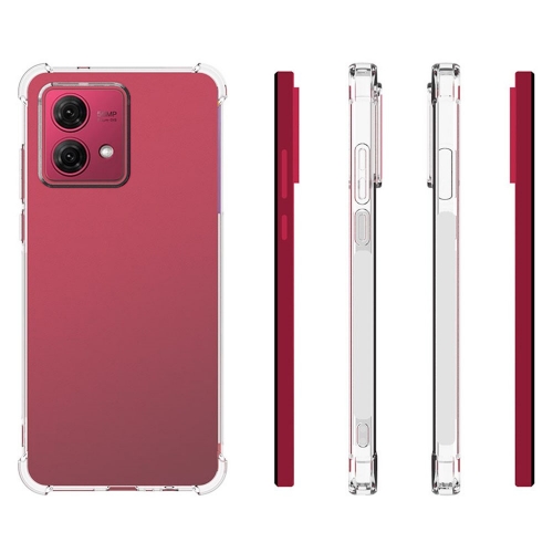 Силиконов калъф Anti-drop за Motorola Moto G84 5G, Прозрачен