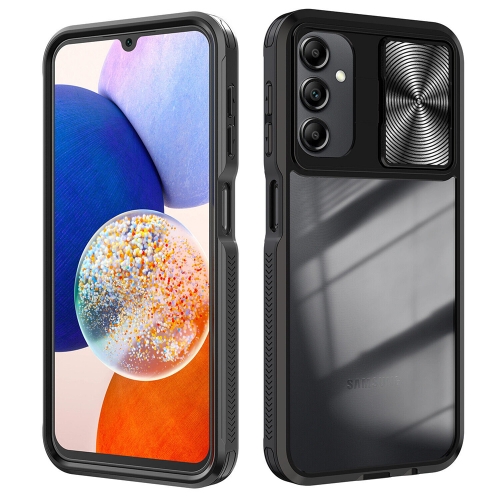 Удароустойчив калъф Slider за Samsung Galaxy A14 5G, Черен