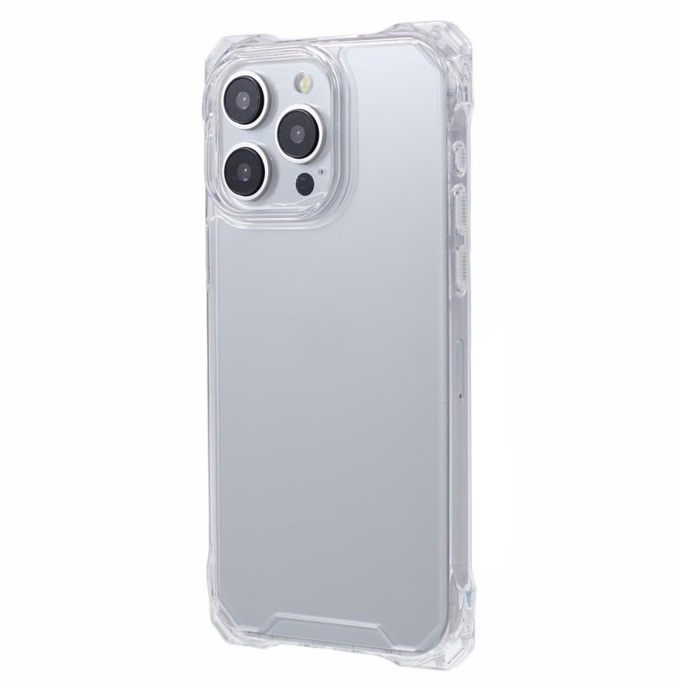 Удароустойчив калъф Acrylic за iPhone 15 Pro Max, Прозрачен