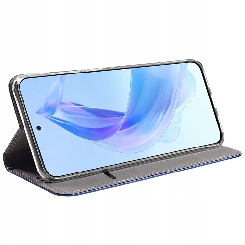 Калъф Тефтер Smart Book за Huawei Honor 90 Lite 5G, Син