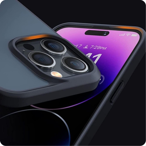 Удароустойчив калъф TECH-PROTECT Magmat за iPhone 15 Pro Max, Черен