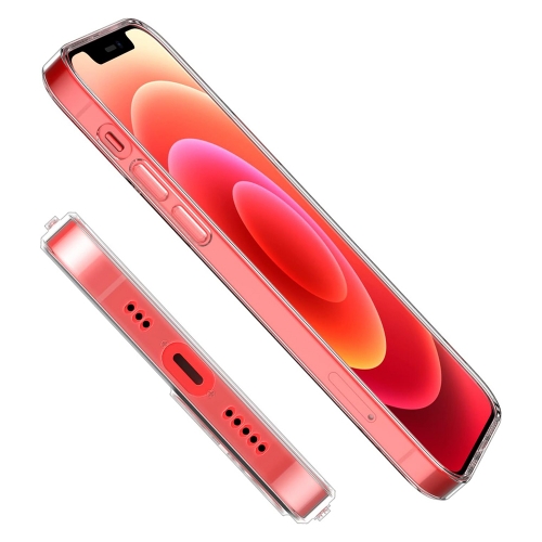 Силиконов калъф за iPhone 12, Прозрачен