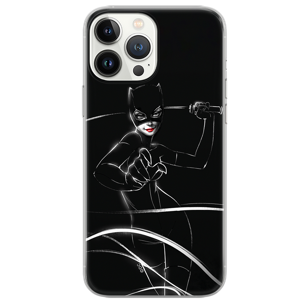 Калъф Catwoman за Iphone 15 Pro, Черен
