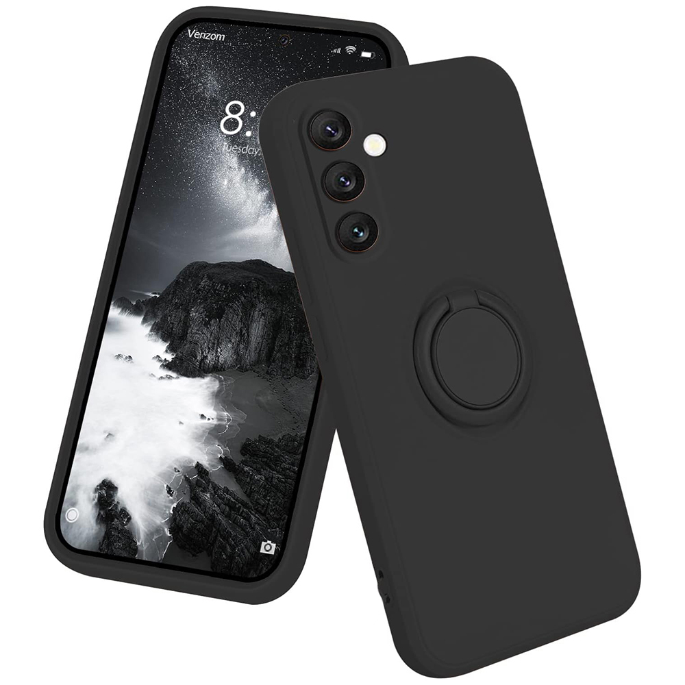 Силиконов калъф Silicone Ring за Samsung Galaxy A35 5G, Черен