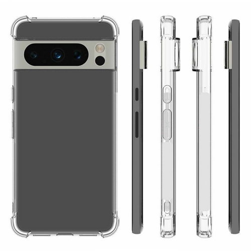 Силиконов калъф Anti-drop за Google Pixel 8 Pro, Прозрачен