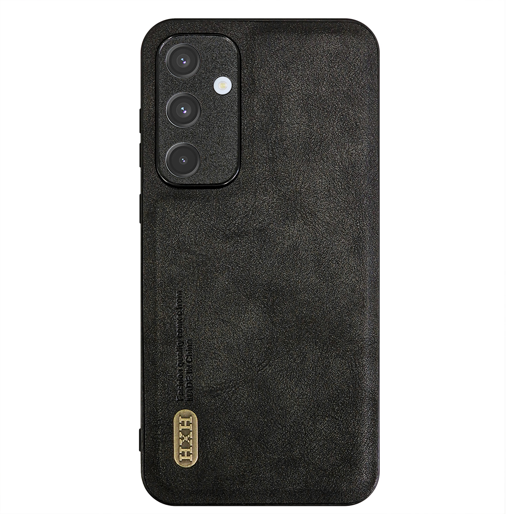 Удароустойчив калъф Retro Style Leather за Samsung Galaxy A35 5G, Черен