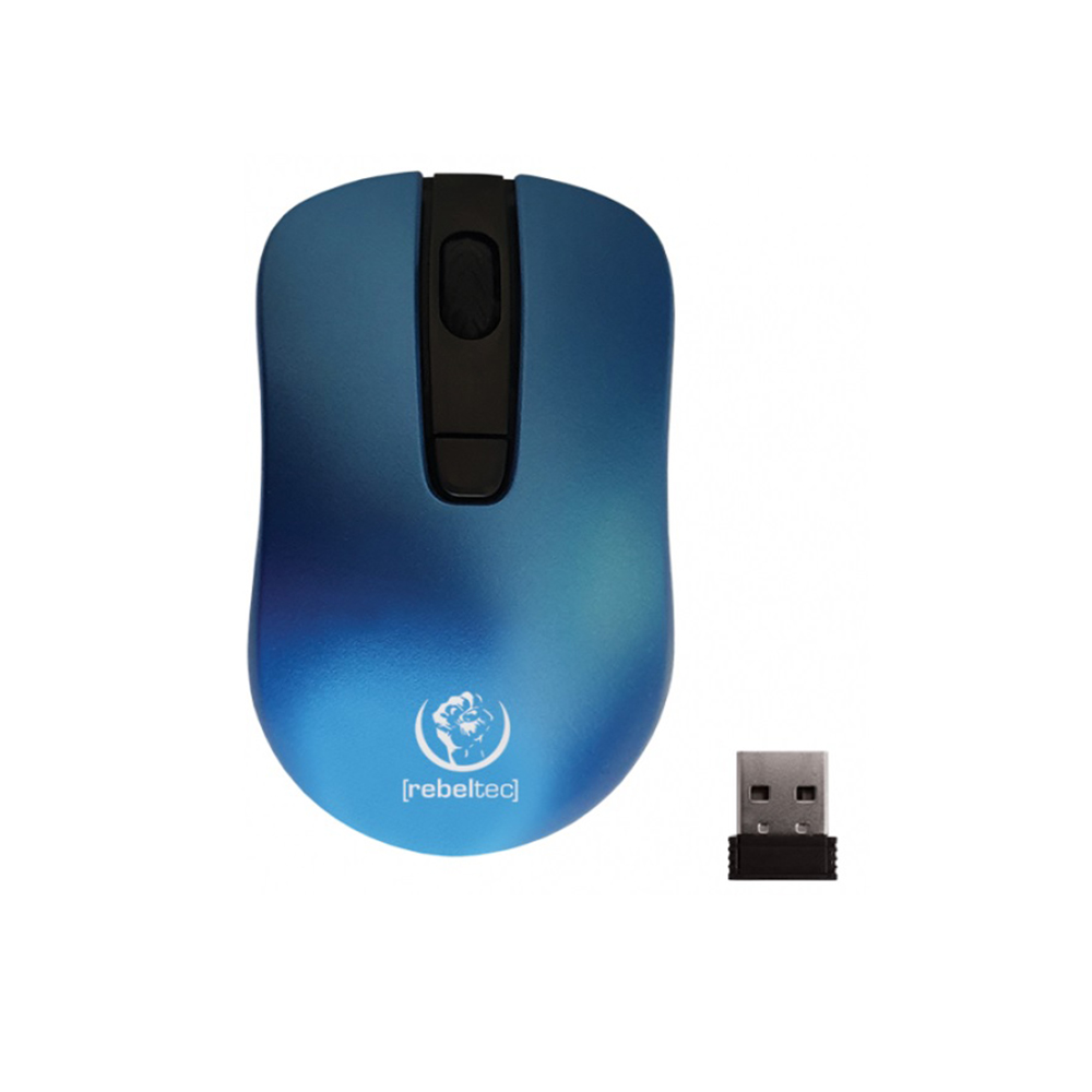 Безжична мишка Rebeltec Star wireless, Син