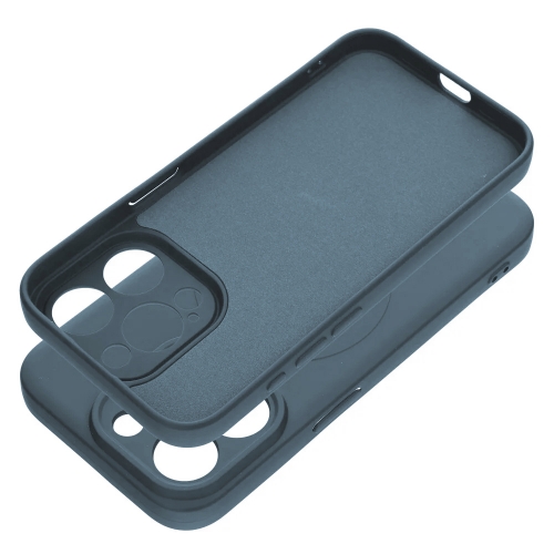Силиконов калъф Mag Cover за iPhone 15 Pro Max, Син
