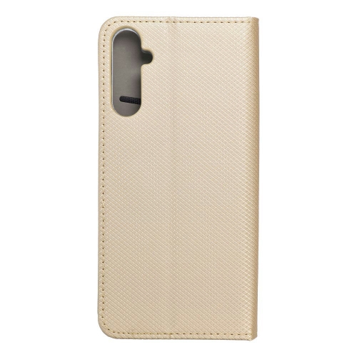 Калъф Тефтер Smart Book за Samsung Galaxy A15, Златист