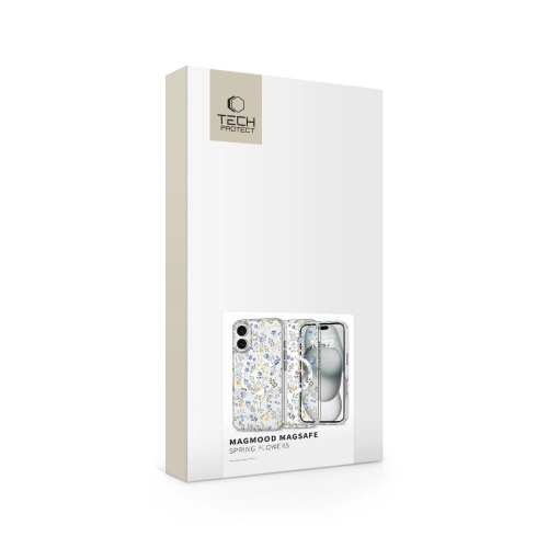 Удароустойчив калъф Tech-Protect Magmood MagSafe за iPhone 16 Pro Max, Цветя