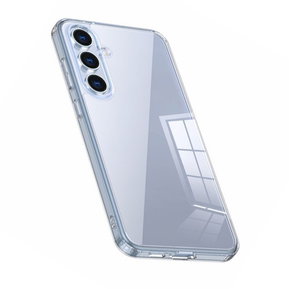 Удароустойчив калъф Airbag за Samsung Galaxy S25, Прозрачен
