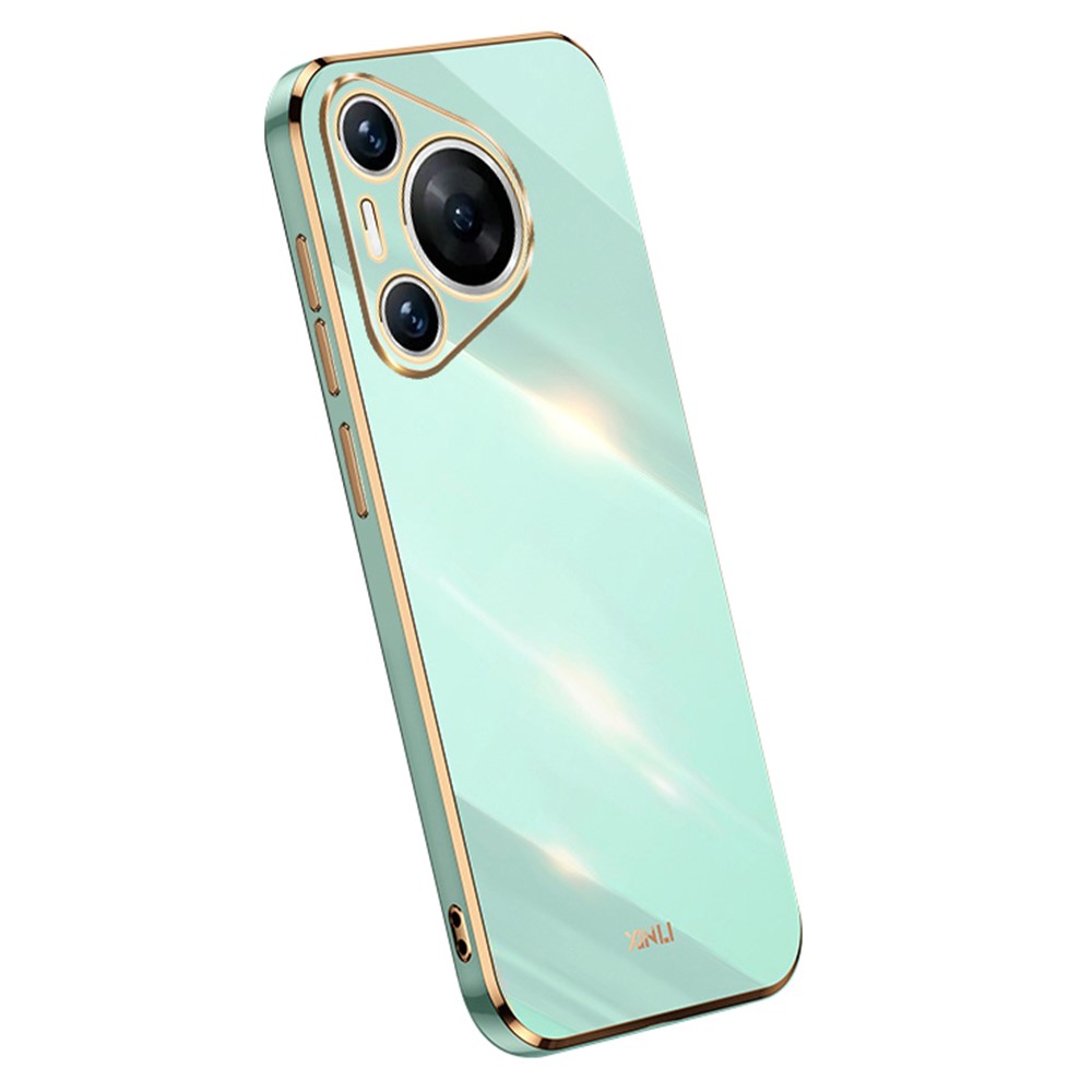 Силиконов калъф XINLI за Huawei Pura 70, Зелен