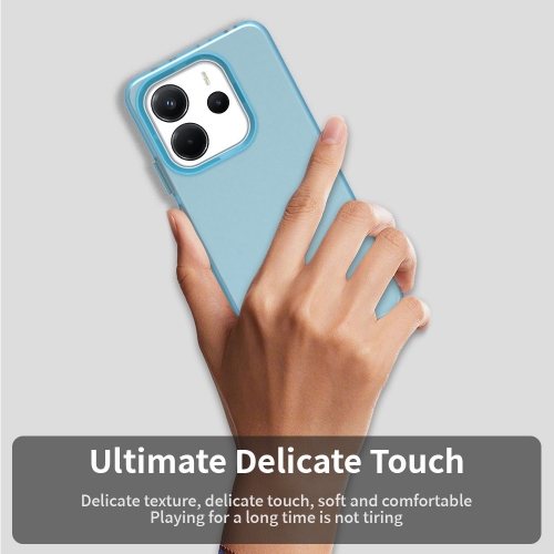 Удароустойчив калъф Shockproof Matt за Xiaomi Redmi Note 14 4G, Син