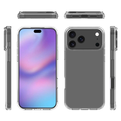 Калъф Shockproof Acrylic за iPhone 17 Pro Max, прозрачен