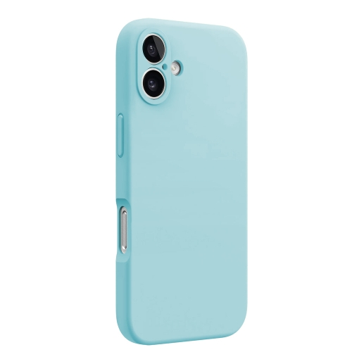 Силиконов калъф Silicone Lite за iPhone 16 Plus, светло син