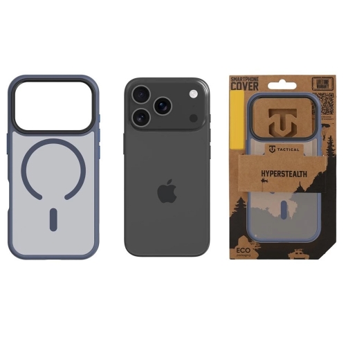 Калъф Tactical MagForce Hyperstealth за iPhone 17 Pro, Син