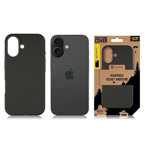Калъф Tactical MagForce Velvet Smoothie за iPhone 17, черен