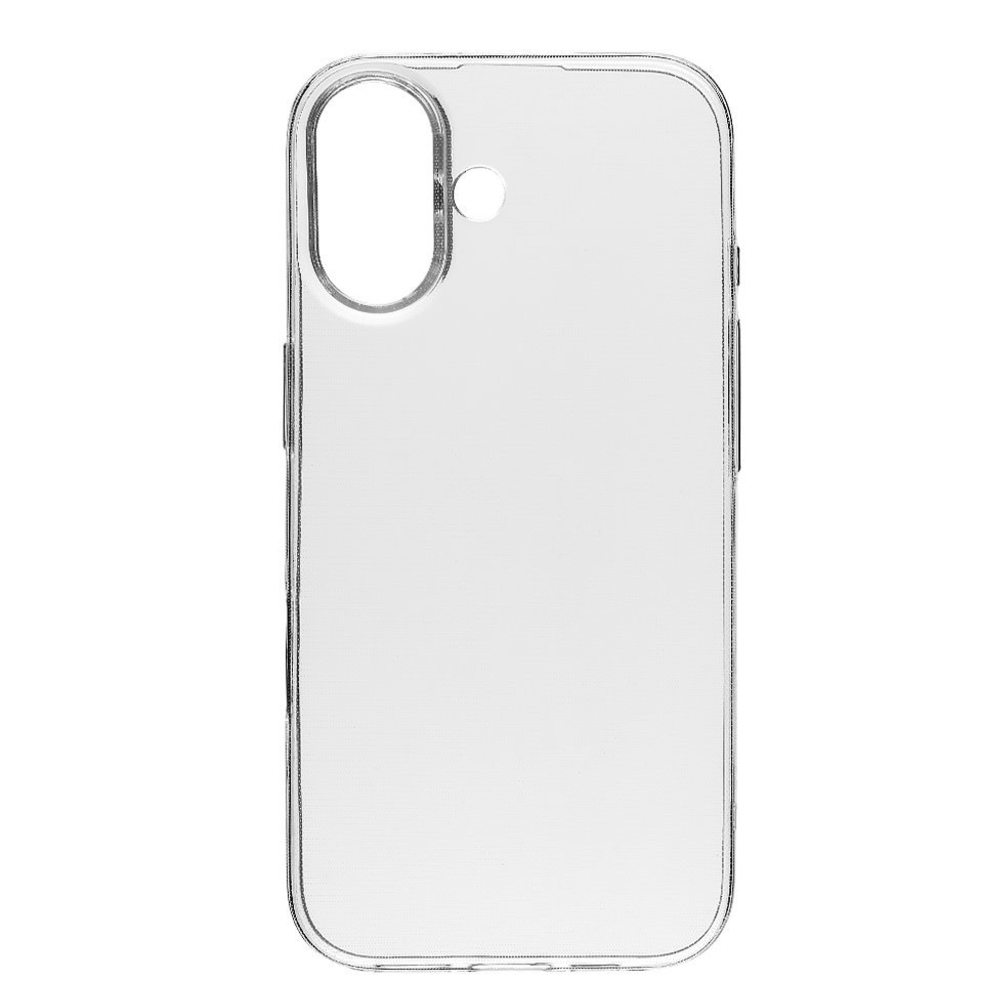 Силиконов калъф Tactical за iPhone 17, прозрачен