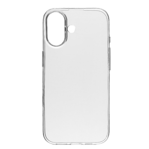 Силиконов калъф Tactical за iPhone 17, прозрачен