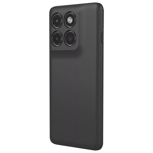 Силиконов калъф Soft Matte за Motorola Edge 60 Pro 5G, Черен